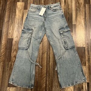 Zara cargo jeans